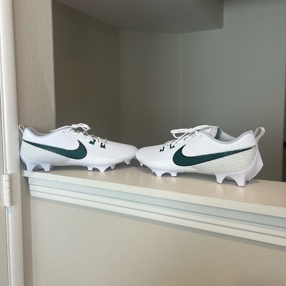 Nike Vapor Edge Speed 360 2 TB Football Cleats White Green  FJ1582-130 Men sz 16 - Picture 1 of 9